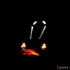 ZANA Universal DRL R-35 70W LED Motorcycle Fog Lights with Amber DRL, Yellow & White Beam Modes, Wiring Harness and Crash Guard Clamps | Legendary Custom