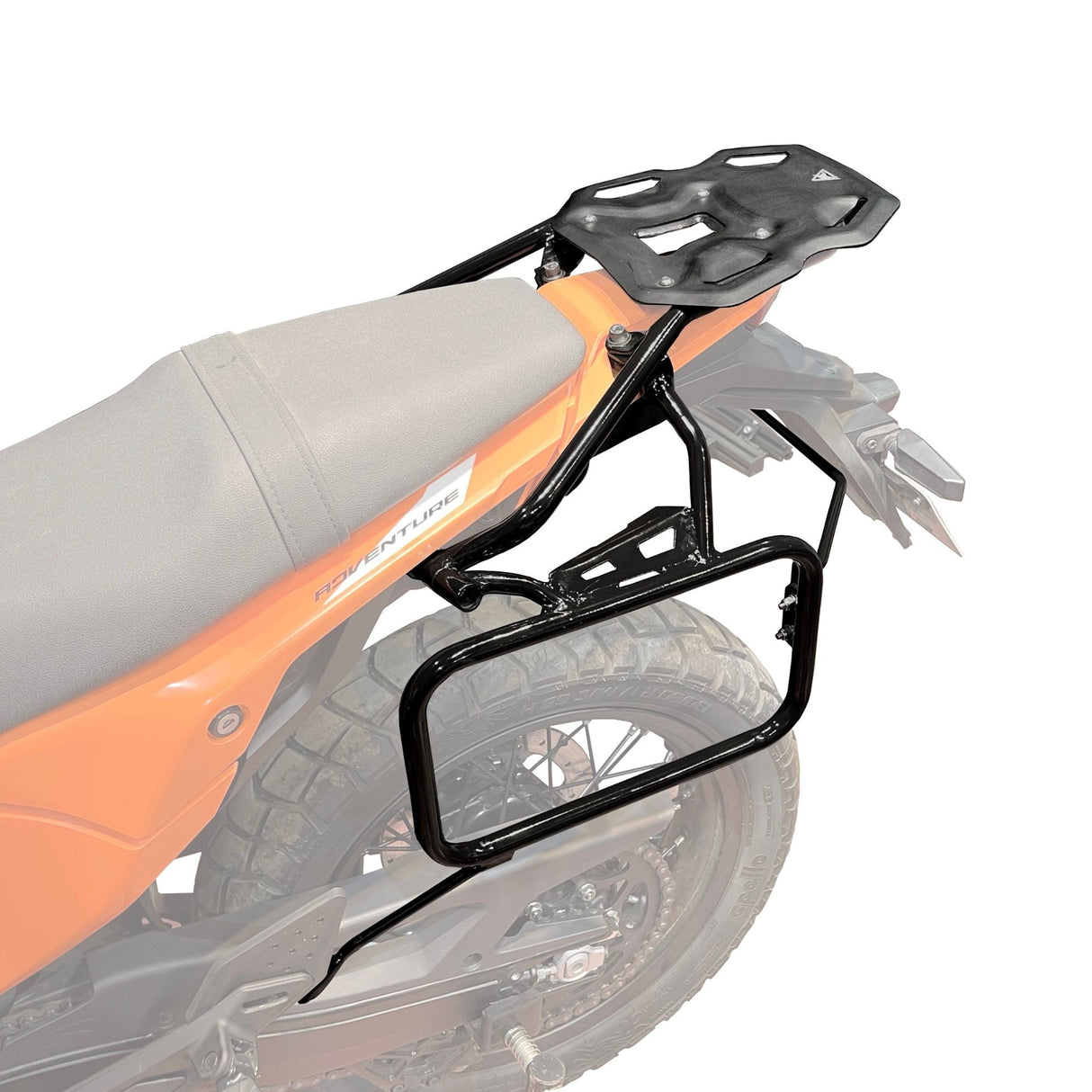 Auto Engina Pannier Saddle Stay and Top Rack for 2025 KTM 390 Adventure R X S