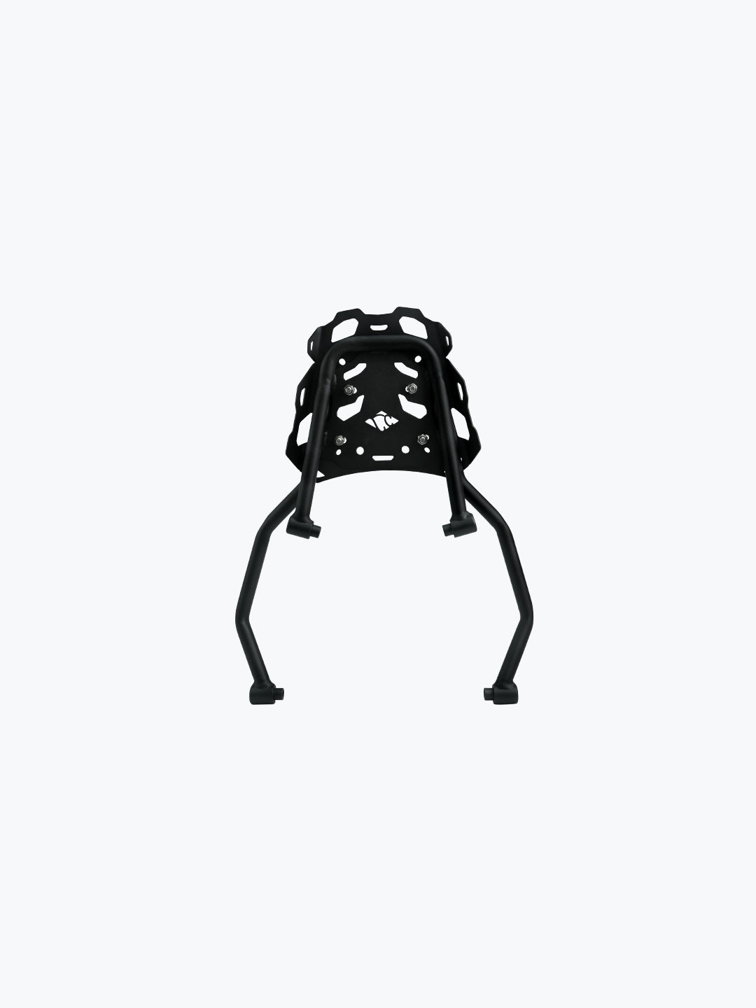 LEGUNDARY Custom Gopher luggage carrier for Royal Enfield Guerrilla 450 black rear rack with plate
