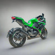 Barrel Rogue V2 stainless steel slip-on exhaust with link pipe for Kawasaki Ninja 250R Ninja 300 Ninja 400