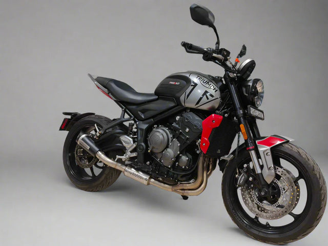 Outlaw 2.0 stainless steel full system exhaust for Triumph Trident 660 Tiger Sport 660 and Daytona 660
