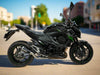 Barrel Outlaw 2.0 stainless steel slip-on exhaust for Kawasaki Z800 motorcycle