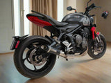 Outlaw 2.0 stainless steel full system exhaust for Triumph Trident 660 Tiger Sport 660 and Daytona 660