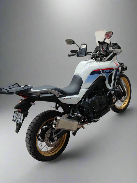 Barrel Storm stainless steel slip-on exhaust for Honda XL750 Transalp motorcycle