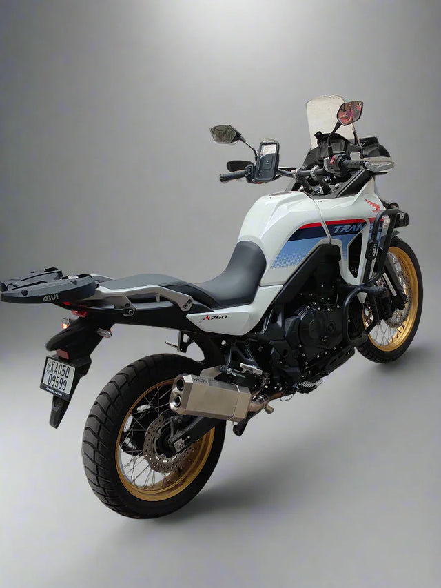 Barrel Storm stainless steel slip-on exhaust for Honda XL750 Transalp motorcycle