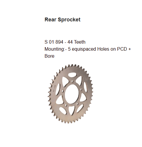 Brass Chain and Sprocket Kit 14T 44T 108 Links for Benelli TNT 300 TNT 302R HAXRC 324