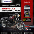 CRANK1 CFB896 Carbon Brake Pads for Benelli Imperiale 400 Rear