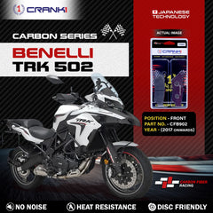 CRANK1 CFB902 carbon front brake pads for Benelli TRK 502