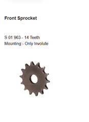 Rolon Brass Chain and Sprocket Kit for Benelli Imperiale 400 14T 46T 109 Links