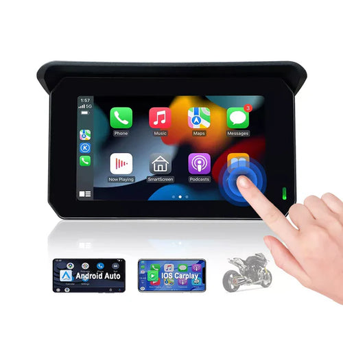 All-in-One Motorcycle Dash Cam with GPS & Anti-Theft