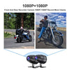 Aoocci C5 Pro Motorcycle Dash Cam Front and Rear 1080P HD with GPS and Anti-Theft