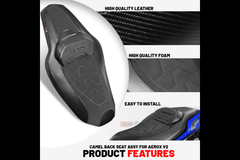 AEROX155 V2 TOURING SEAT - CAMEL BLACK | Yamaha Aerox 155