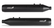 Silver Stallion Roadking exhaust for Royal Enfield Shotgun 650 available in silver matte black and brushed finish
