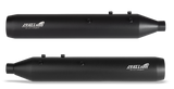 Silver Stallion Roadking exhaust for Royal Enfield Shotgun 650 available in silver matte black and brushed finish