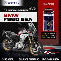 CRANK1 CFB902 carbon front brake pads for BMW F850 GSA 2017-2020