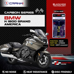CRANK1 CFB902 carbon rear brake pads for BMW K 1600 Grand America 2017-Onwards