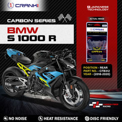 CRANK1 Carbon Brake Pads CFB312 for BMW S 1000 R 2018-2020 Rear