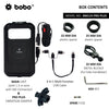 BOBO BM11H PRO PLUS Waterproof Motorcycle Phone Holder with 15W Wireless Charging and PRO PLUS Vibration Damper