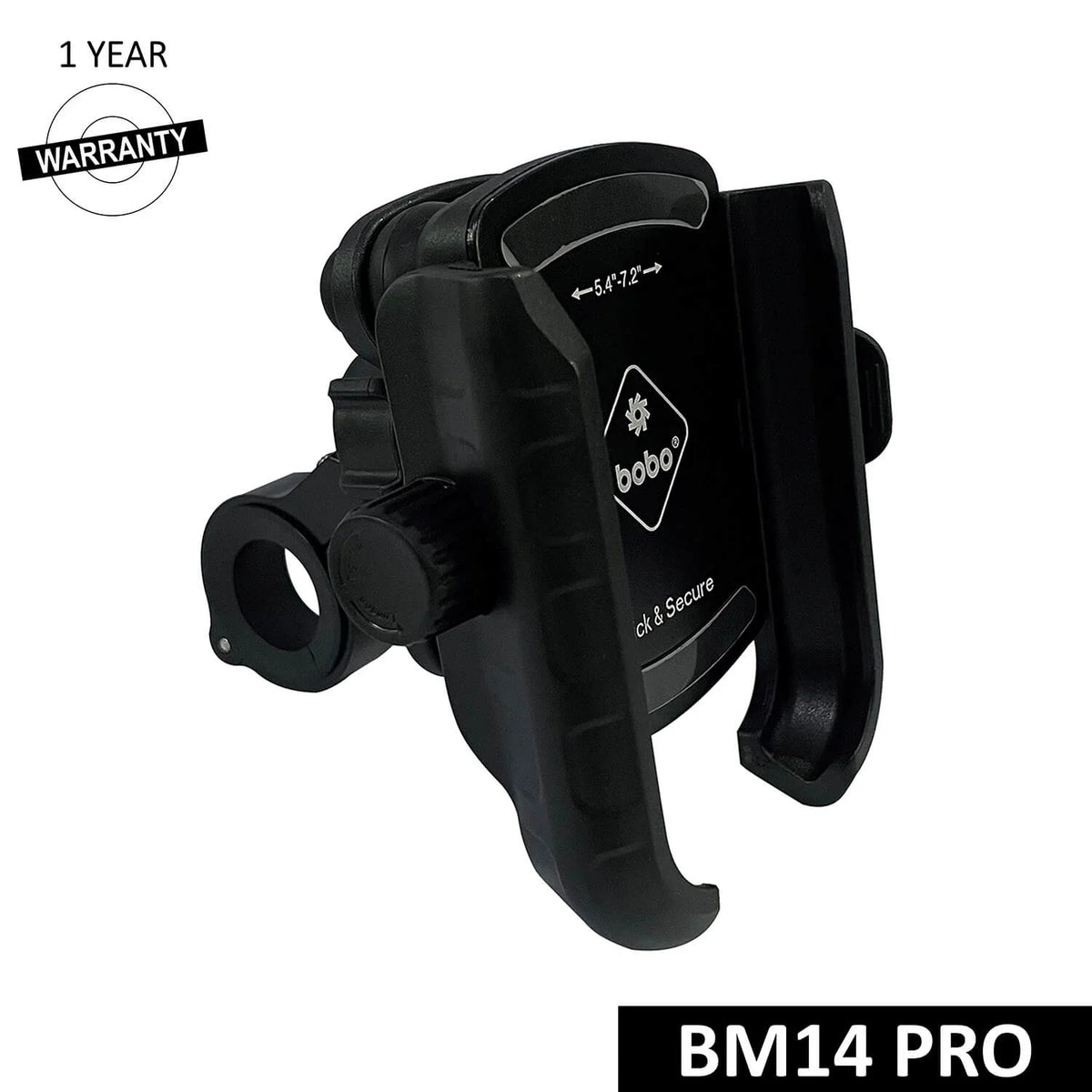 BOBO BM14 PRO X quick release bike phone holder