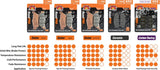 Moto-Master RoadPRO Sinter Brake Pads Ducati Panigale 1299 R S 2015-2017 Front 407001 Rear 404802 TÜV Approved High Performance Motorcycle Brake Pads