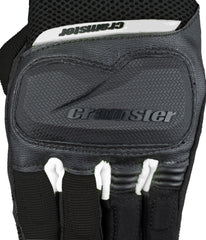 CRAMSTER Breezer motorcycle gloves black white