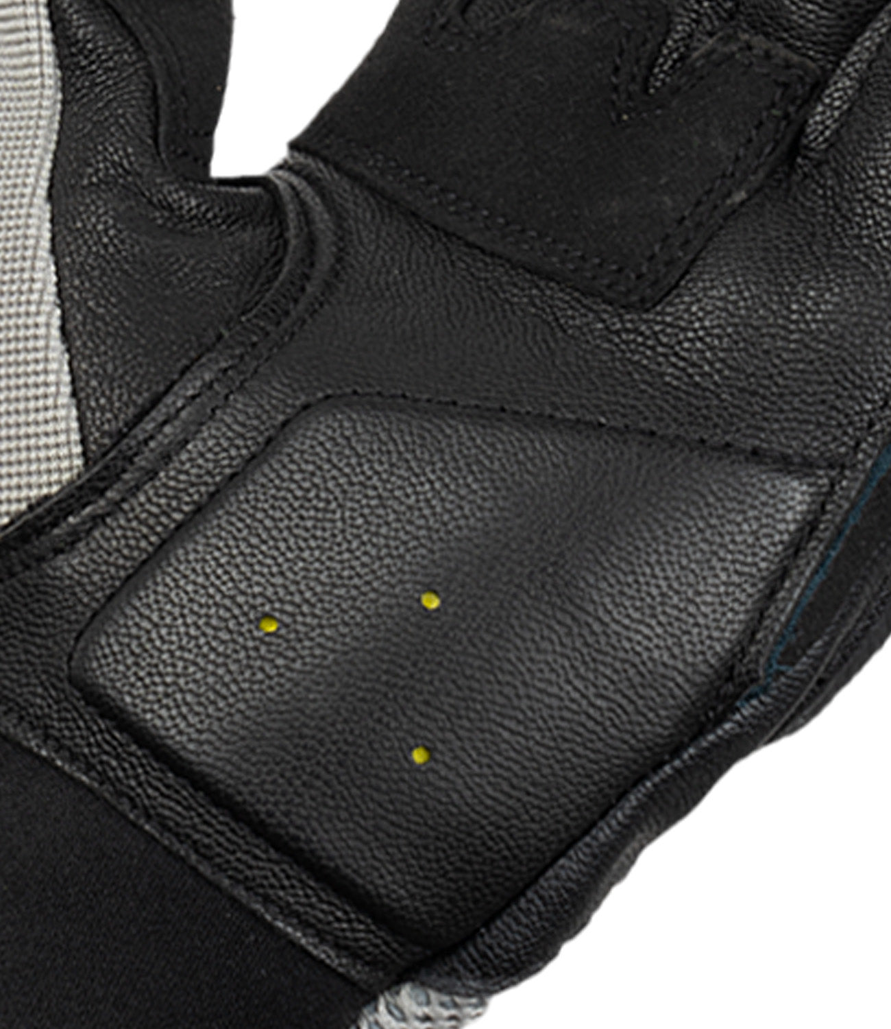 Breezer riding gloves black hi viz green