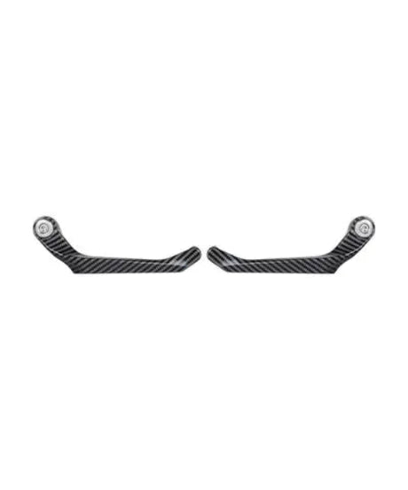 BSSDP Carbon Fiber Motorcycle Lever Guard for Brake Clutch Lever and Rider Hand Protection