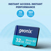 STRYX Compatible Geonix 32GB MicroSD Card V30 UHS-I Class 10 for Dashcam Recording