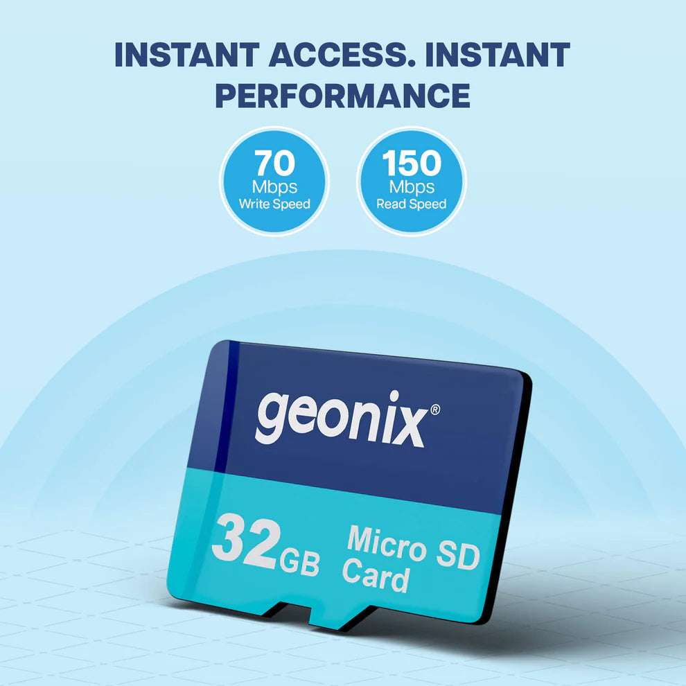STRYX Compatible Geonix 32GB MicroSD Card V30 UHS-I Class 10 for Dashcam Recording