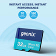 STRYX Compatible Geonix 32GB MicroSD Card V30 UHS-I Class 10 for Dashcam Recording