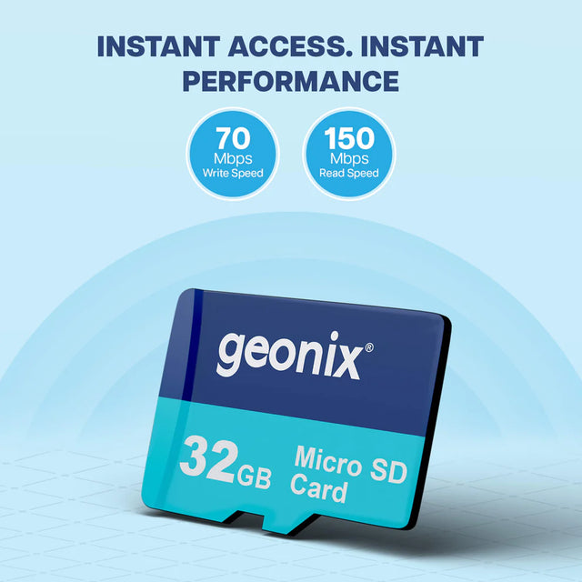 STRYX Compatible Geonix 32GB MicroSD Card V30 UHS-I Class 10 for Dashcam Recording