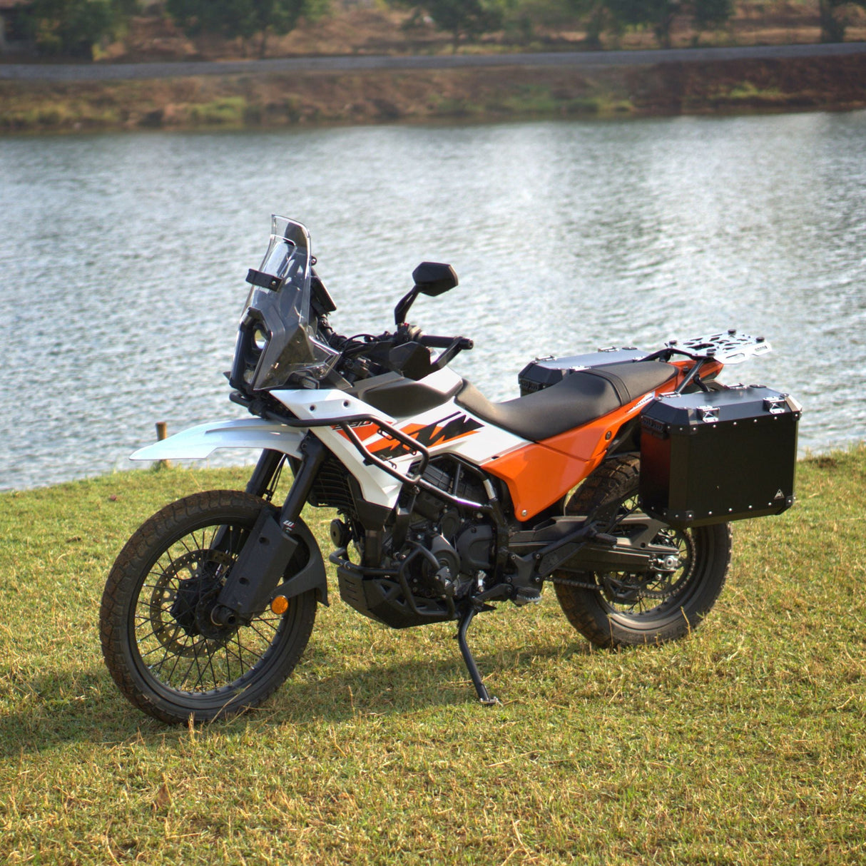 Auto Engina 72L Aluminium Panniers for 2025 KTM 390 Adventure R X S