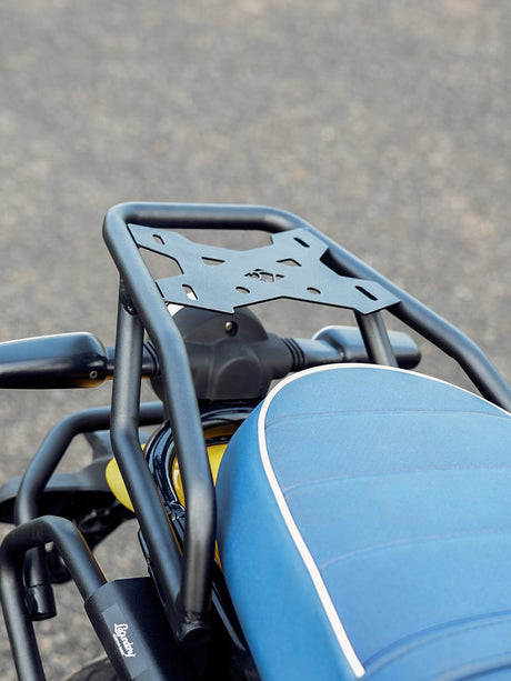 LEGUNDARY Gopher luggage carrier Royal Enfield Bear 650 black rear rack mild steel