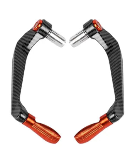 BSSDP Carbon Fiber Motorcycle Lever Guard for Brake Clutch Lever and Rider Hand Protection