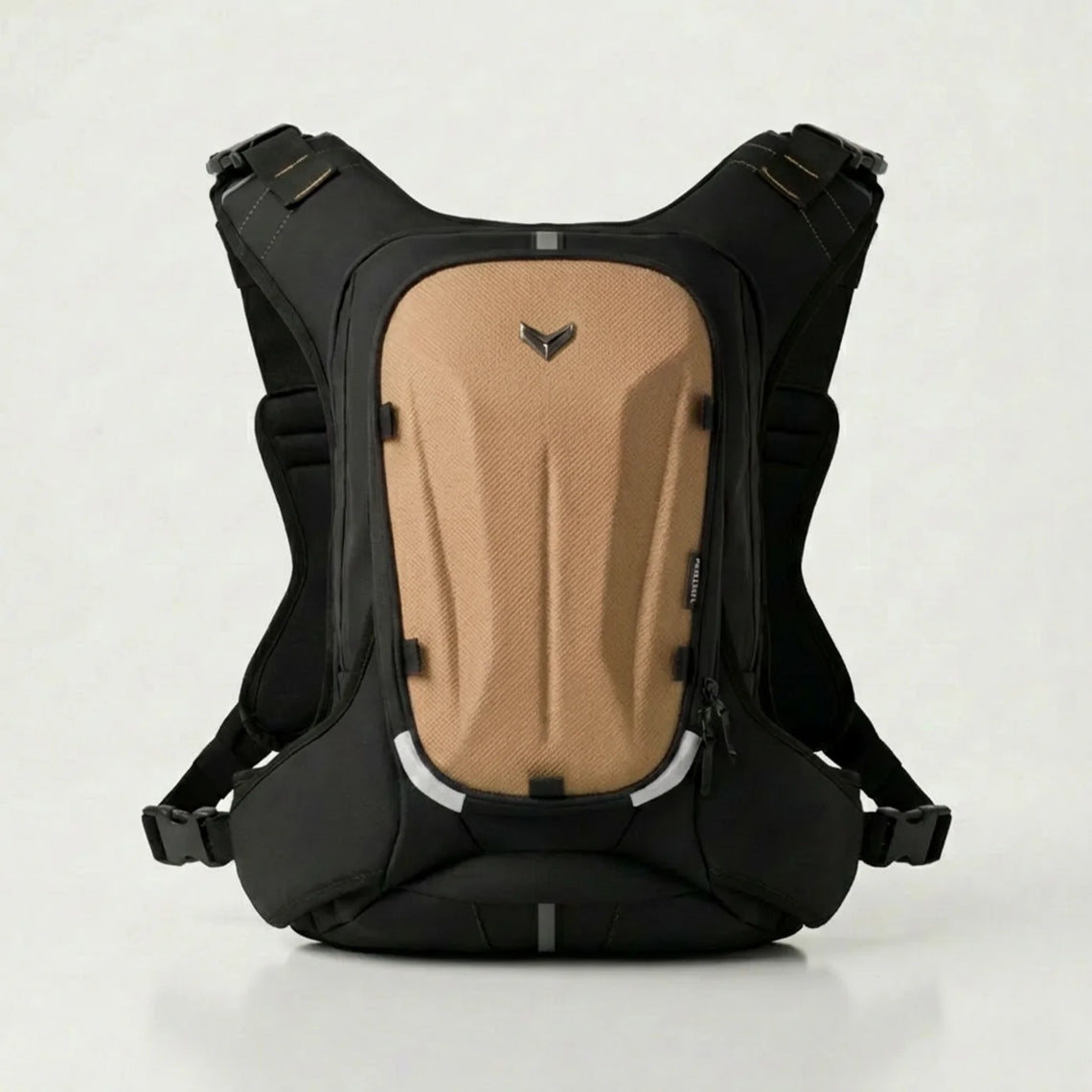 66BHP Prime Hydration Backpack Beige Outdoor Sports Hydration Pack
