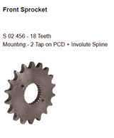 Brass Chain and Sprocket Kit BSORC CL271 for Royal Enfield Classic 500 18T 38T 102 Links