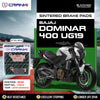 CRANK1 CB312 Sintered Rear Brake Pads for Bajaj Dominar 400 UG19 (2019 Onwards) | LEGUNDARY Custom