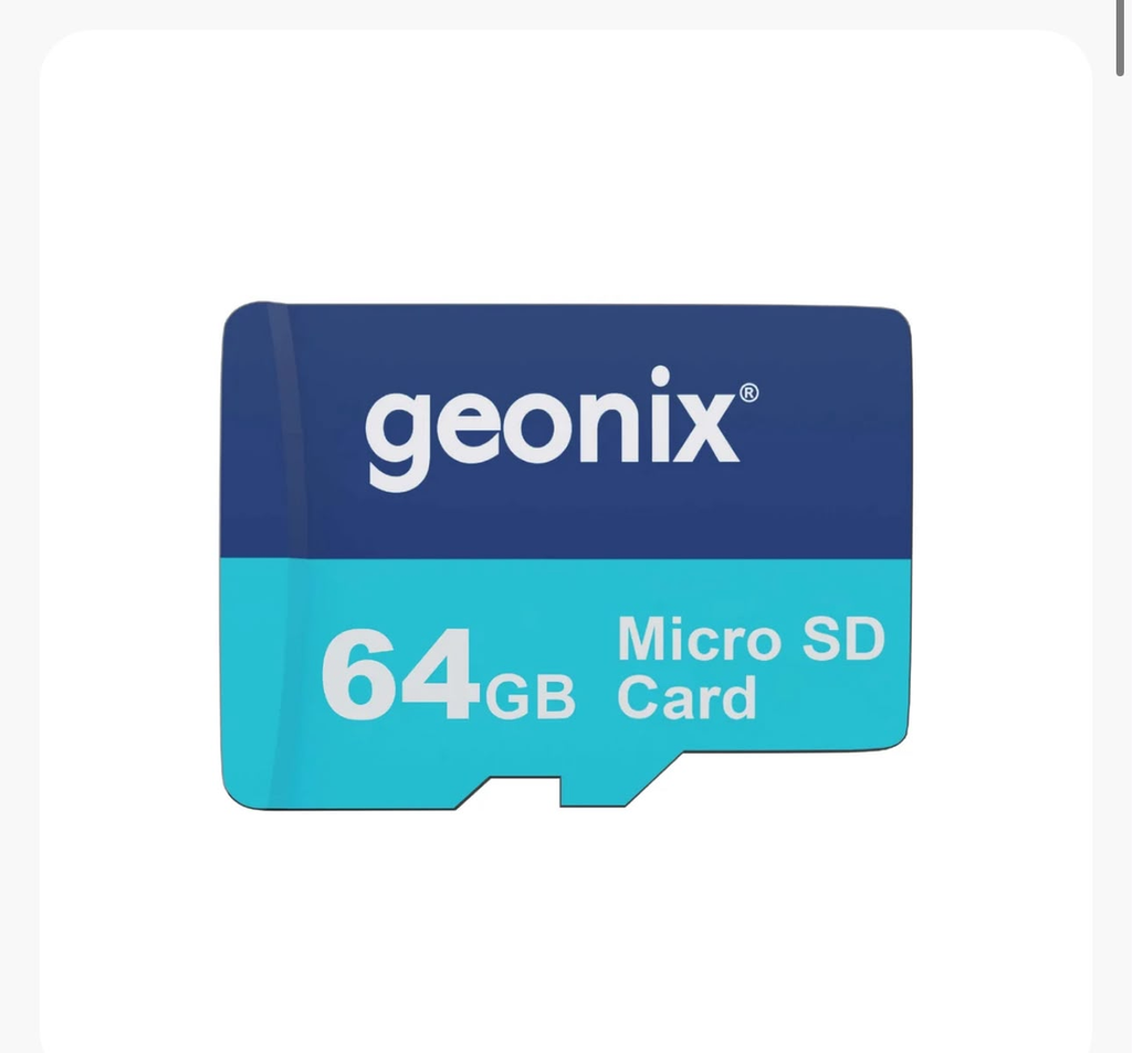 STRYX Compatible Geonix 64GB MicroSD Card V30 UHS-I Class 10 for Dashcam Recording