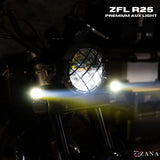 ZANA Fog Light ZFL-R25 Silver Series Universal LED Fog Lights with Covers, CREE LEDs, Wireless Switch and Mounting Kit | Legendary Custom