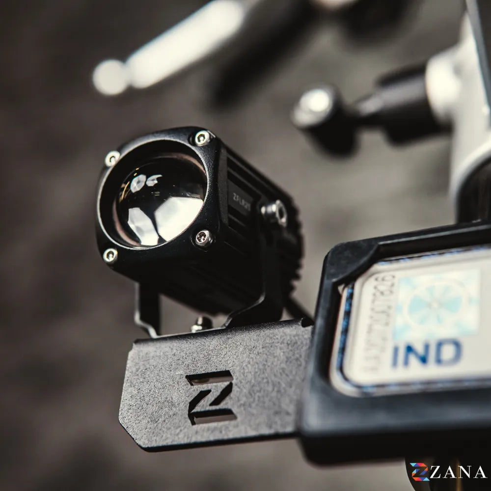 ZANA Fog Light ZFL-R25 Silver Series Universal LED Fog Lights with Covers, CREE LEDs, Wireless Switch and Mounting Kit | Legendary Custom