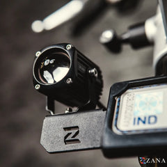 ZANA Fog Light ZFL-R25 Silver Series Universal LED Fog Lights with Covers, CREE LEDs, Wireless Switch and Mounting Kit | Legendary Custom