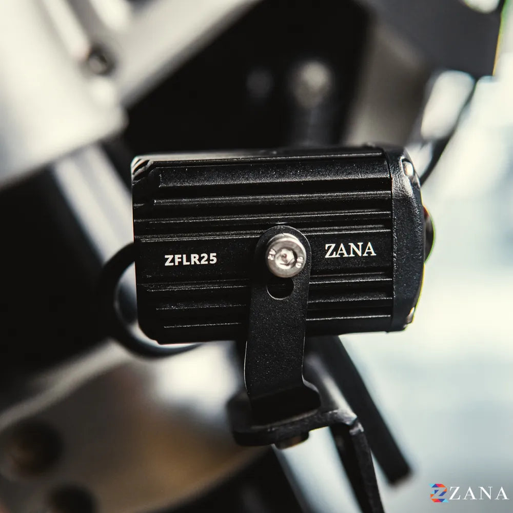 ZANA Fog Light ZFL-R25 Silver Series Universal LED Fog Lights with Covers, CREE LEDs, Wireless Switch and Mounting Kit | Legendary Custom