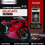 CRANK1 CFB662 carbon rear brake pads for Ducati 1098 2007-2009