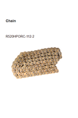 Rolon Brass Chain and Sprocket Kit 14T 45T 112L for KTM 125 Duke HPORC 373NF