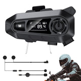 EDYELL A1 Motorcycle Bluetooth Headset Black Color