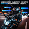 EDYELL A1 Motorcycle Bluetooth Headset Black Color