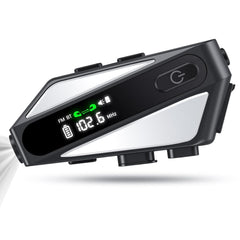 EDYELL C6 Motorcycle Bluetooth Headset Silvery Color