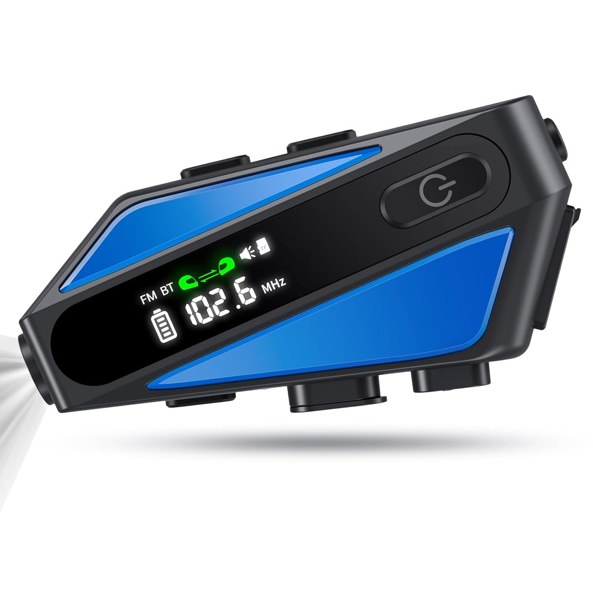 EDYELL C6 Motorcycle Bluetooth Headset V5.3 – Dual Earphones