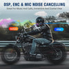 EDYELL C8 Pro Motorcycle Bluetooth Intercom Headset Silver Color