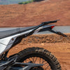 Auto Engina Saddle Stay and Grab Bar for 2026 KTM 390 Enduro R in Gloss Black with soft luggage and saddle bag support